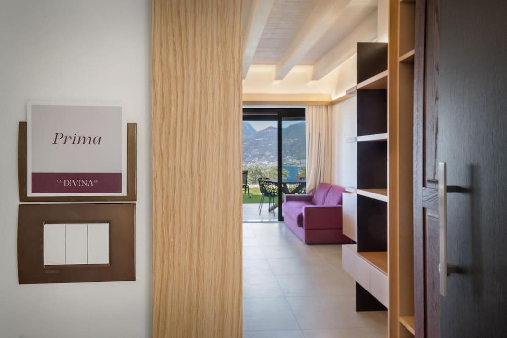 Villa Divina - Apt Prima Con Piscina E Vista Lago カステッレット・ディ・ブレンゾーネ エクステリア 写真